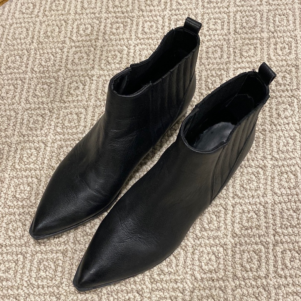 Marc Fisher Black Booties